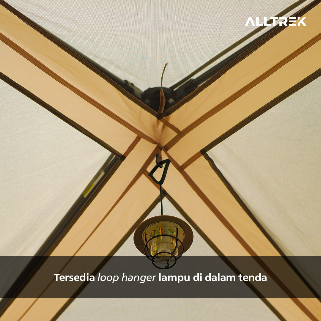 READY STOCK- ALLTREK Tenda Camping EVORIA Automatic Tent Double Layer 3-4 Person