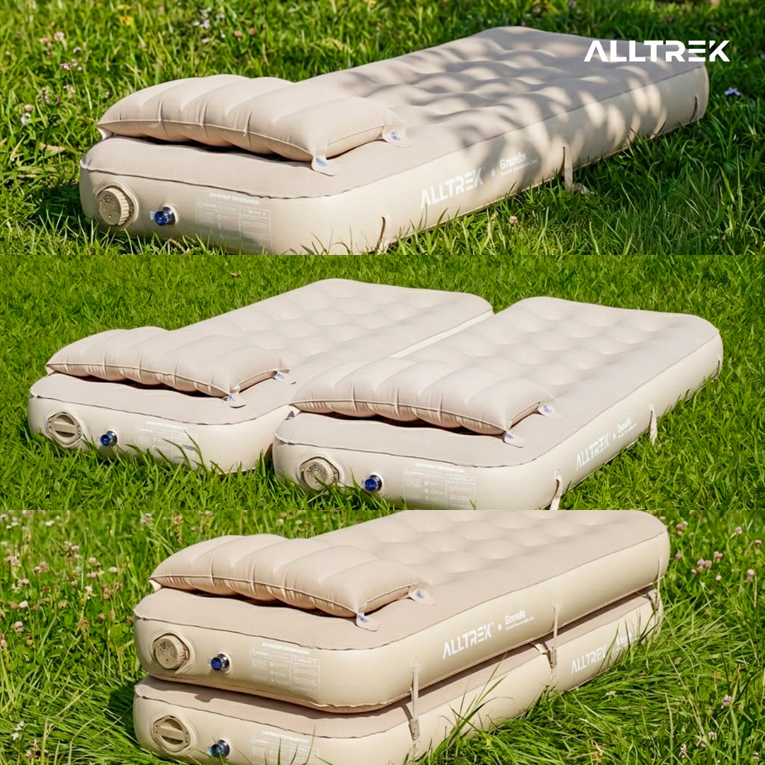 ALLTREK Kasur Angin Expandable GRANDE 3in1 Air Mattress Connectable Camping Outdoor Portable