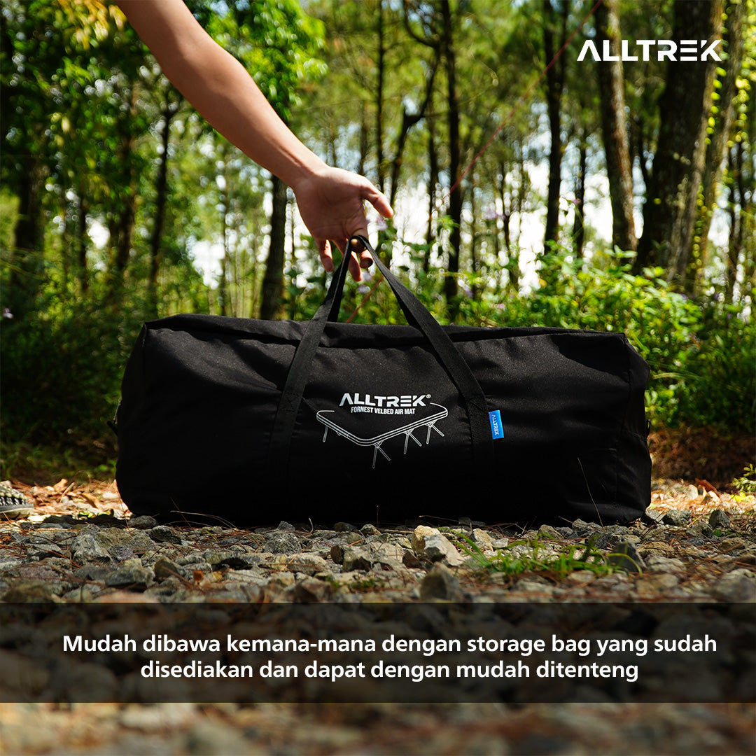 ALLTREK Velbed Air Mattres FORNEST Ranjang Lipat Angin Taktikal