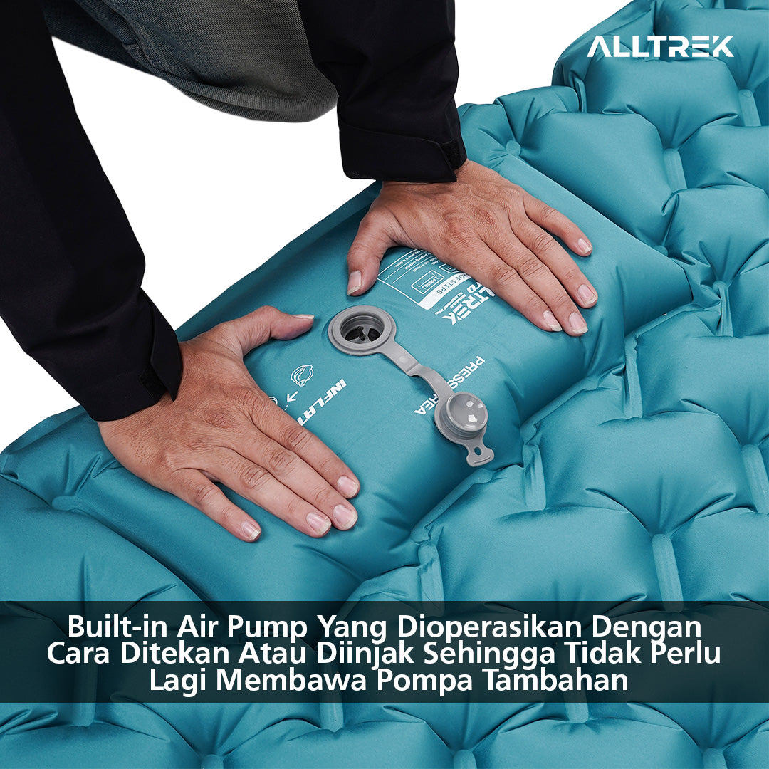 ALLTREK Matras Angin Lipat NESTO Inflatable Sleeping Pad 2 Person