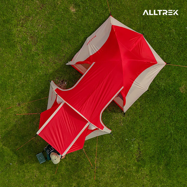 ALLTREK Tenda Camping TRAVERSE Tenda Tunnel Double Layer Waterproof