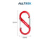 มัลติฟังก์ชั่น ALLTREK S84 อุปกรณ์เสริมคาราบิเนอร์กลางแจ้ง รูปทรง S Basic