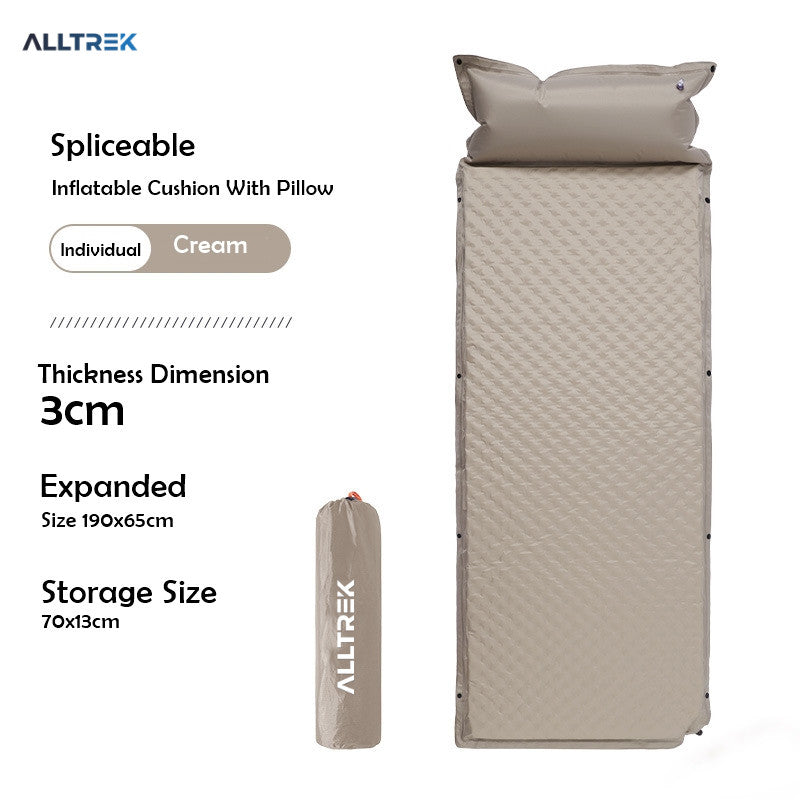 ที่นอนเป่าลม ALLTREK เบาะรองนอนกลางแจ้งสำหรับตั้งแคมป์