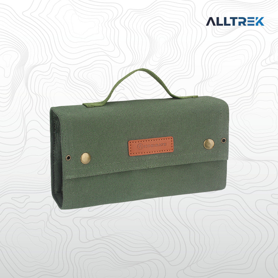 กล่องใส่เครื่องเทศ ALLTREK 11 In 1 กล่องใส่เครื่องเทศสำหรับเดินทางกลางแจ้ง
