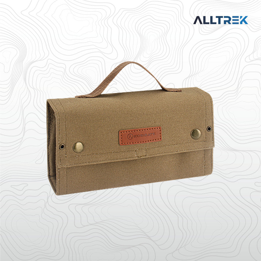 กล่องใส่เครื่องเทศ ALLTREK 11 In 1 กล่องใส่เครื่องเทศสำหรับเดินทางกลางแจ้ง