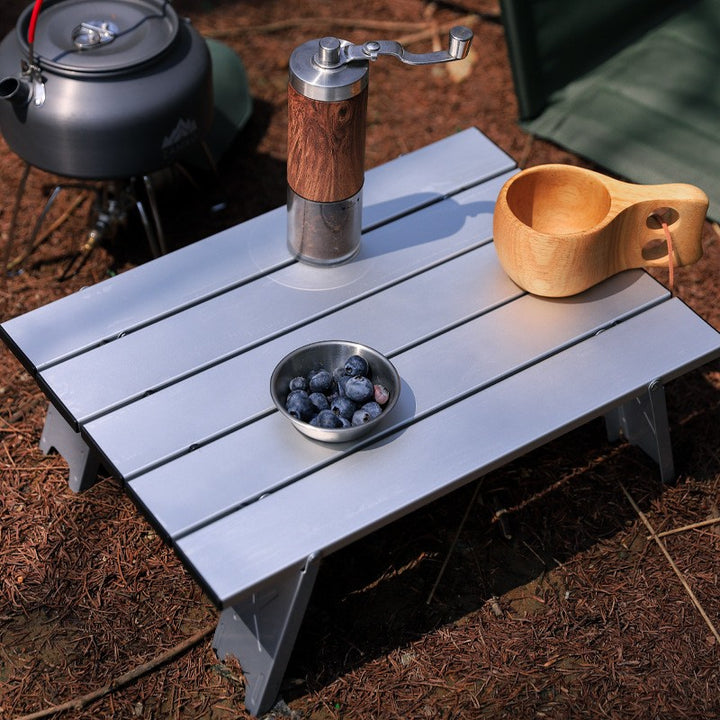 ALLTREK มัลติฟังก์ชั่ VENTI โต๊ะพับขนาดเล็ก Camping โต๊ะพับ