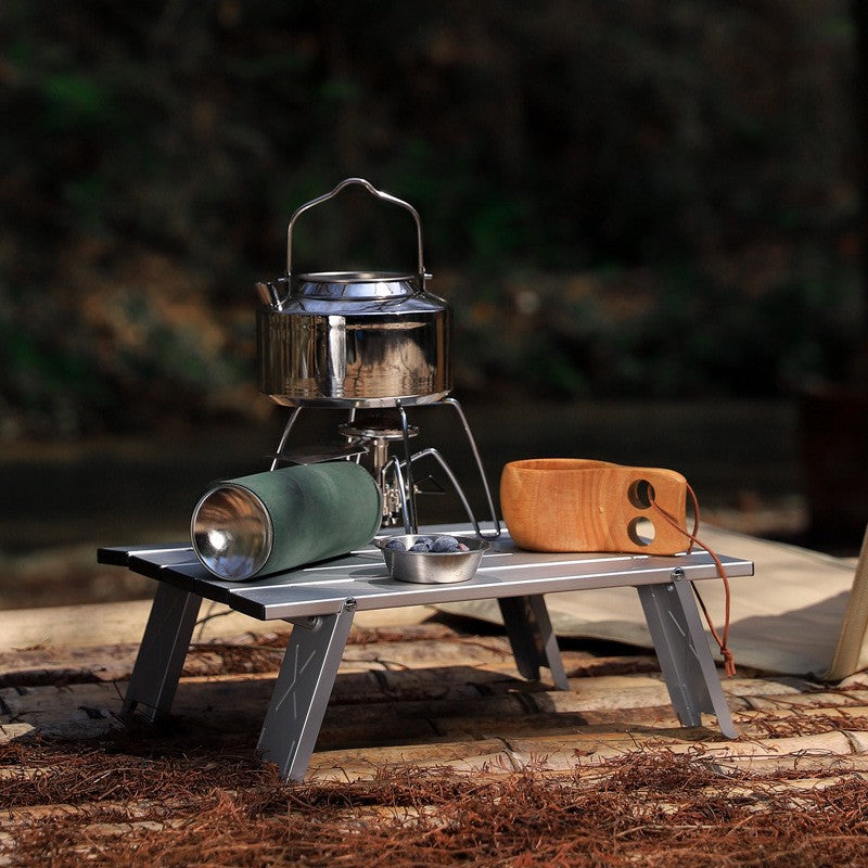 ALLTREK มัลติฟังก์ชั่ VENTI โต๊ะพับขนาดเล็ก Camping โต๊ะพับ