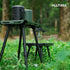 ALLTREK Folding Table Camping Dual Purpose Camping Chair Outdoor