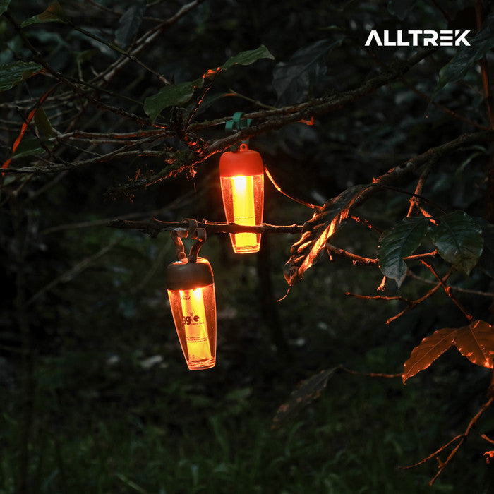 ALLTREK โคมไฟตั้งแคมป์ VEGGIE โคมไฟกลางแจ้ง