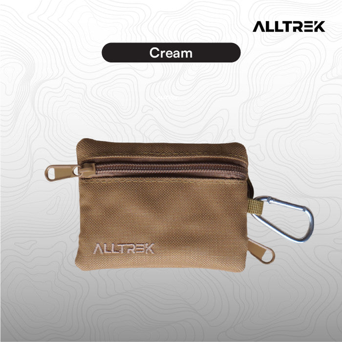 ALLTREK Tactical Mini Wallet Wallet กระเป๋า EDC มัลติฟังก์ชั่นกีฬากลางแจ้ง - สีเขียว
