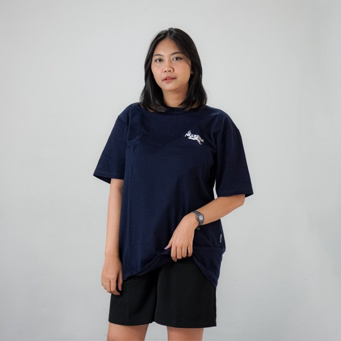 เสื้อยืด ALLTREK Outdoor ARCHIPELAGO 2.0 Combed 30s Kaos Regular Fit - สีขาว, M