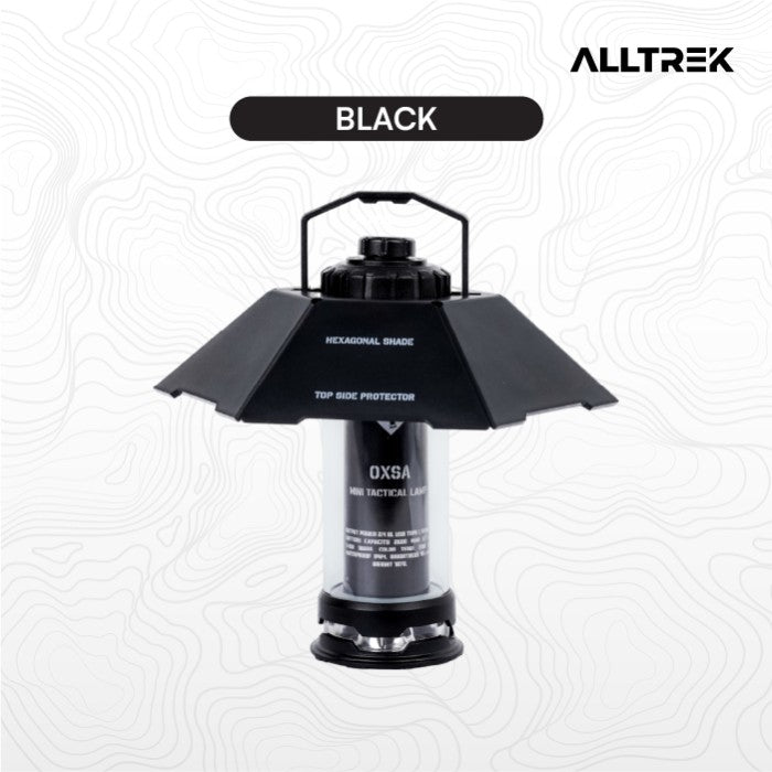 ALLTREK OXSA ไฟฉายฉุกเฉินแบบพกพา LED สำหรับตั้งแคมป์ - สีครีม
