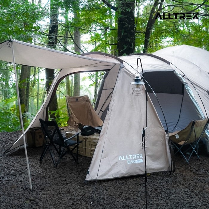 ALLTREK Tenda Camping ELVO Outdoor 1 Bedroom 1 Guest Room 5-8 Person
