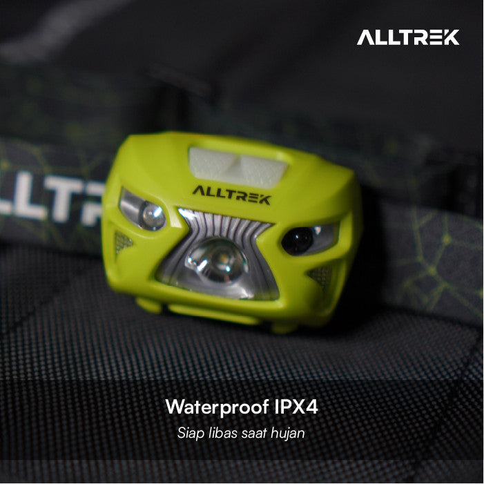 ALLTREK ไฟหน้า CAPTUN Hiking &amp; Camping LED แบบพกพา