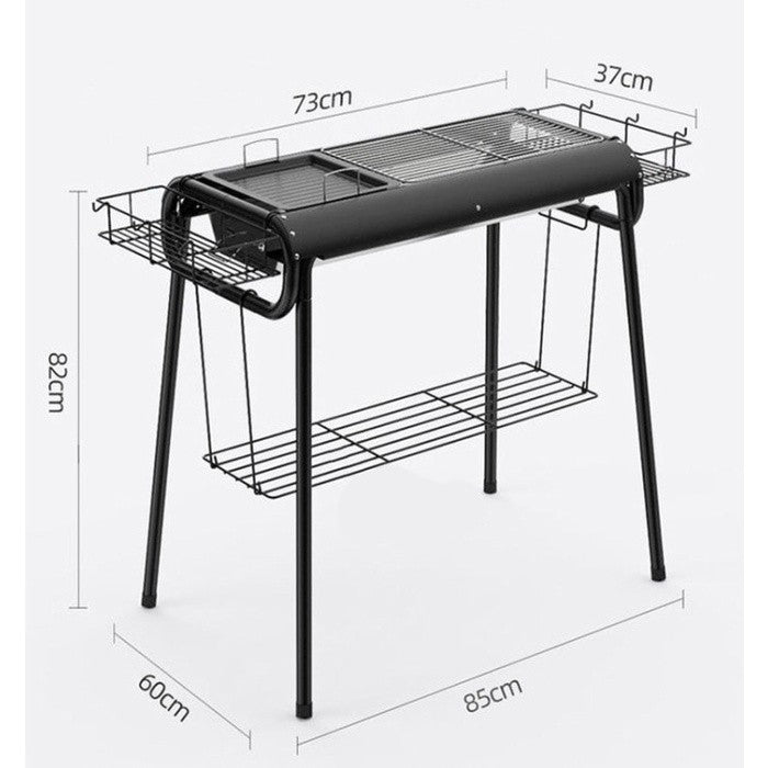 ALLTREK ชุดเครื่องมือย่างบาร์บีคิวแบบพกพากลางแจ้ง - ครบชุด