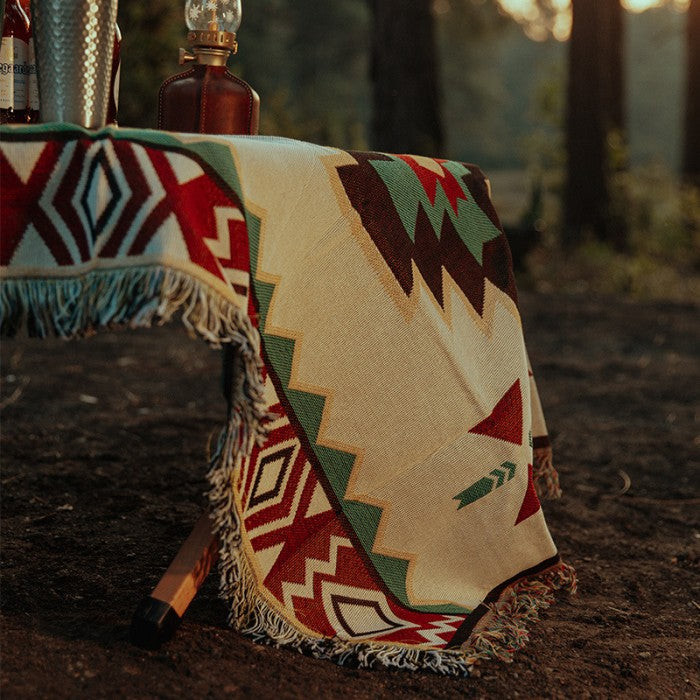 ALLTREK Selimut Tidur ETHNIC Camping Blanket - Red