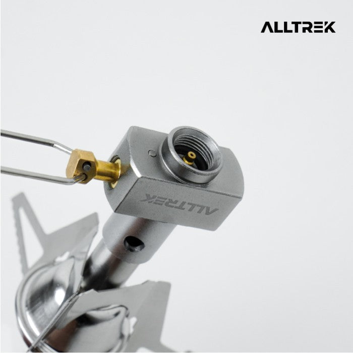 ALLTREK เตาพับขนาดเล็ก AT-K10109 เตาฉุกเฉินแบบพกพา Camping ถอดออกได้