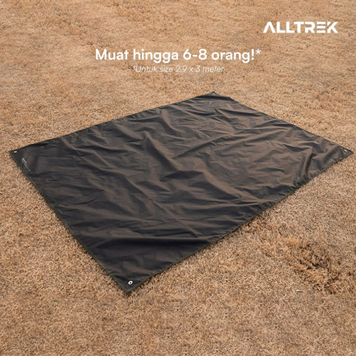 ALLTREK Footprint แผ่นรองเต็นท์แคมป์ปิ้งแผ่นกันน้ำฟอร์ด - 2x2 ม