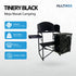 ALLTREK โต๊ะทำอาหารสำหรับตั้งแคมป์ TINERY BLACK Kitchen โต๊ะในครัวแบบพกพา