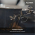 ALLTREK ชามแขวนสเตนเลส 3 ชิ้น ชามพับตาข่าย Outdoor