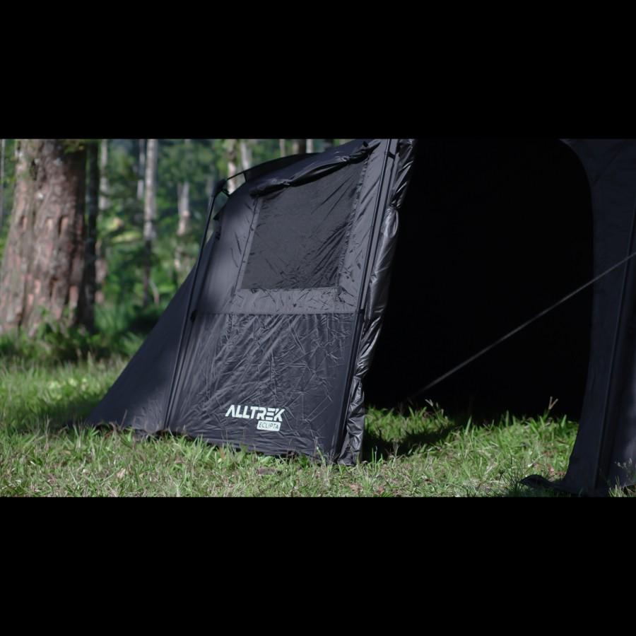 -ALLTREK Tenda Camping ECLIPTA BLACK 4P Double Layer Waterproof Tent