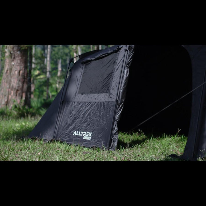 -ALLTREK Tenda Camping ECLIPTA BLACK 4P Double Layer Waterproof Tent