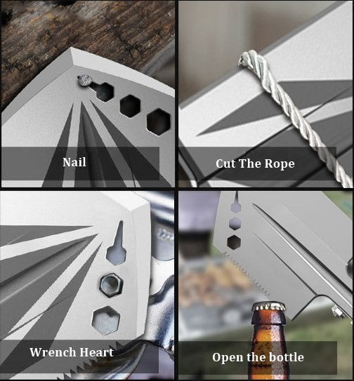ALLTREK Shovel Hoe ATS-2M Mini Shover Survival Camping มัลติฟังก์ชั่น