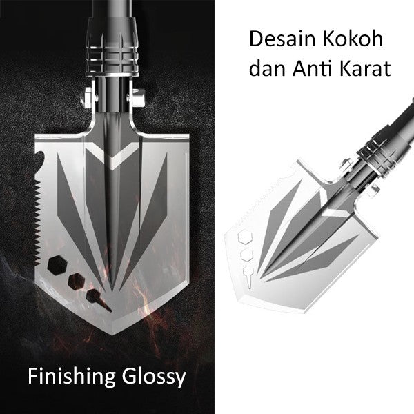ALLTREK Shovel Hoe ATS-2M Mini Shover Survival Camping มัลติฟังก์ชั่น