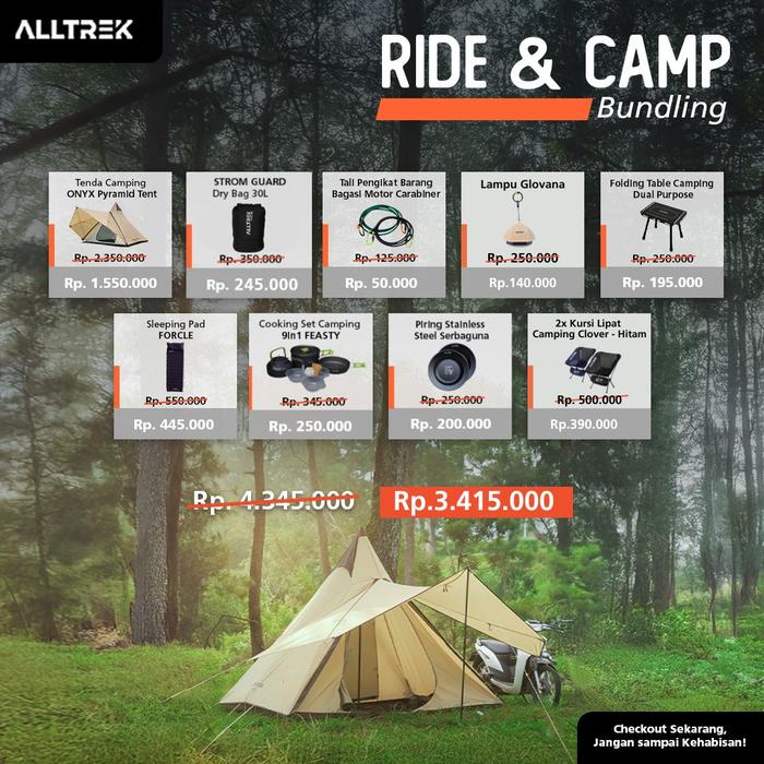 Alltrek Tenda ONYX Outdoor Moto Camp Bundle