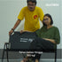 ALLTREK เก้าอี้พับขนาดใหญ่ 2 ที่นั่งสำหรับตั้งแคมป์กลางแจ้ง