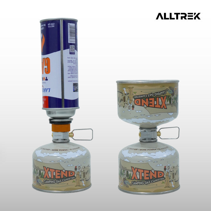 ALLTREK Adapter Refill Gas Canister Connector Gas Portable