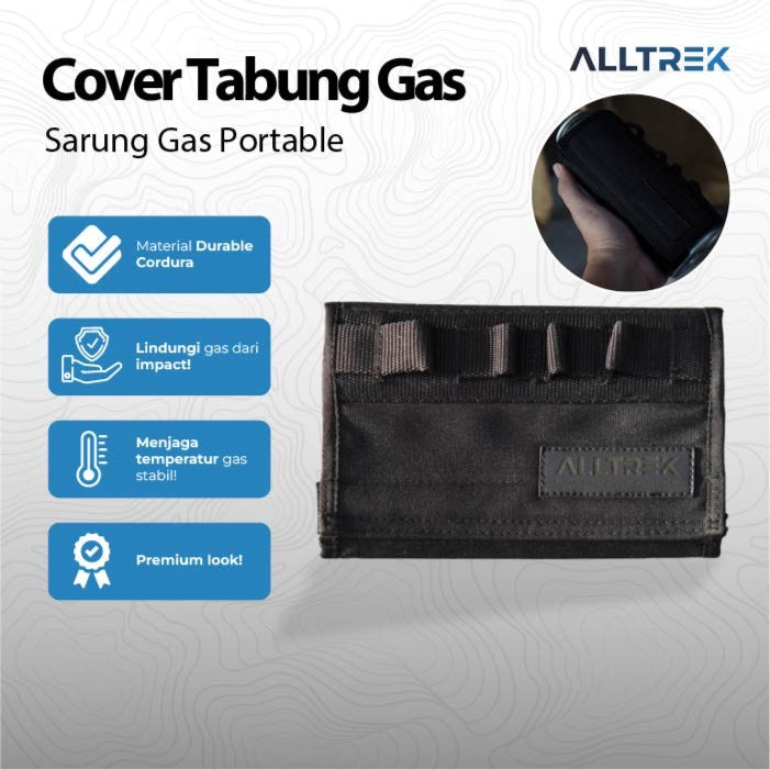 ALLTREK ฝาครอบถังแก๊ส ATSG-01 HiCook ฝาครอบแก๊สแคมป์ปิ้ง