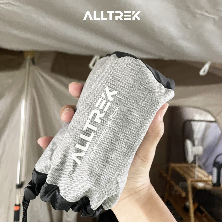 ALLTREK แคมป์ปิ้ง หมอนพับ CUSHY Travel หมอนเป่าลมแบบพกพา