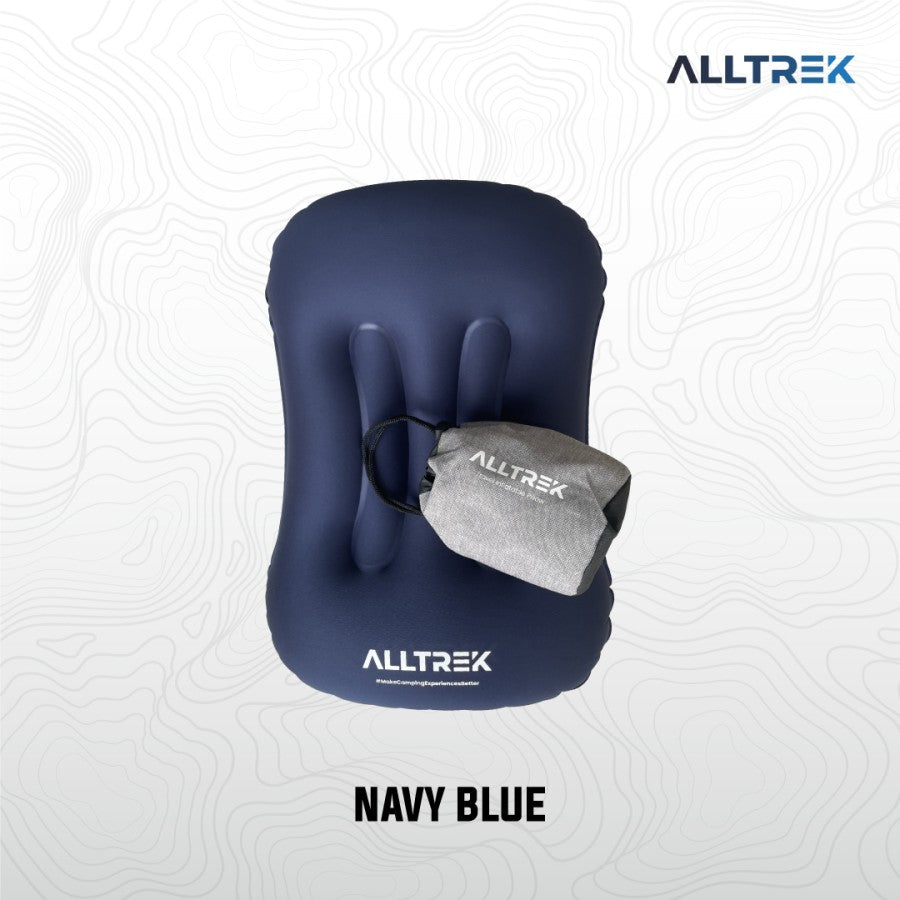 ALLTREK แคมป์ปิ้ง หมอนพับ CUSHY Travel หมอนเป่าลมแบบพกพา