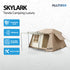 ALLTREK Tenda Camping Luxury SKYLARK Double Layer 2 Rooms 1 Hall