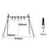 ALLTREK Folding Hanging Rack Barang dan Alat Masak Rak Lipat Outdoor