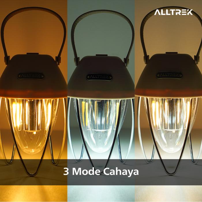 ALLTREK Astro Lampu Camping Gantung LED Alien Multifungsi