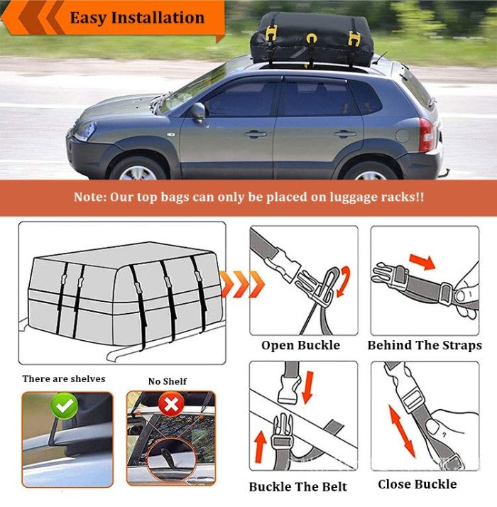 ALLTREK Roof Bag CABIN Super Large Capacity Waterproof &amp; Sunscreen
