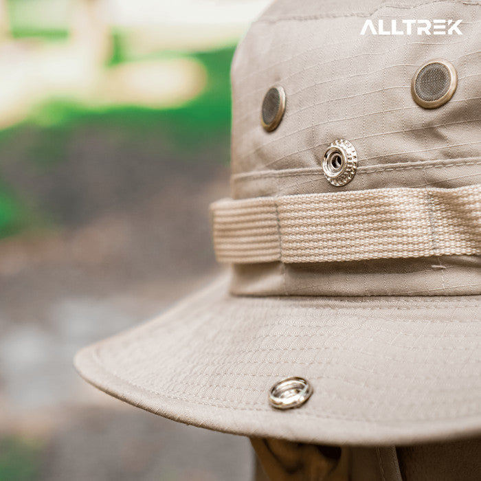 ALLTREK Jungle Hat หมวก Jungle หมวกป้องกันแสงแดดกลางแจ้งสำหรับผู้ชาย