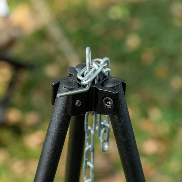 ALLTREK Cooking Tripod Bold Adjustable Hanging Pot Camping Bornfire