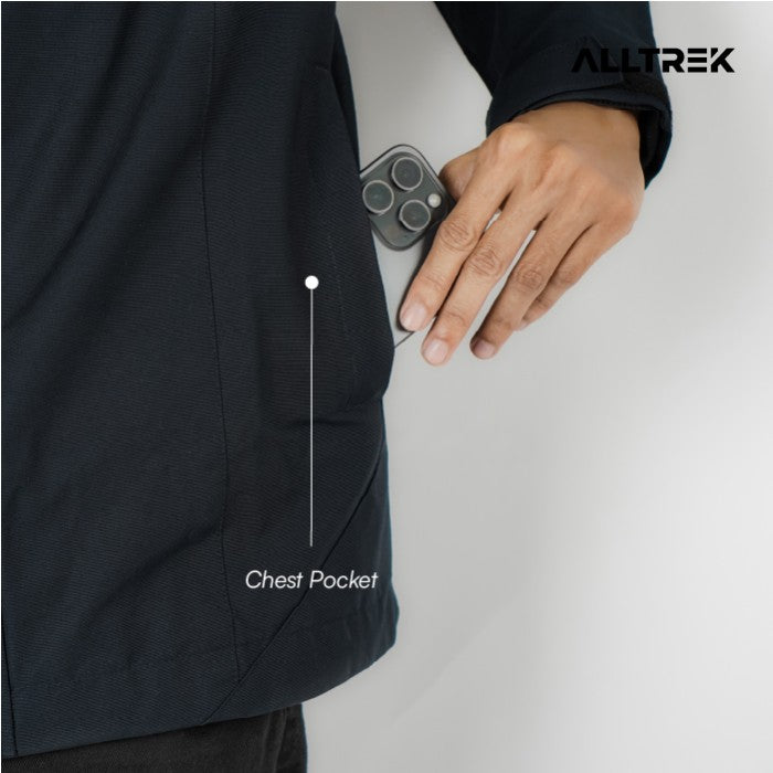 เสื้อแจ็คเก็ต ALLTREK กลางแจ้ง DEKTON Softshell Jacket กันน้ำ กันลม กันน้ำ - L