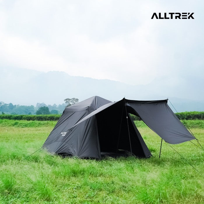 ALLTREK Tenda Camping EVORIA BLACK Automatic Tent Double Layer 3-4 Person