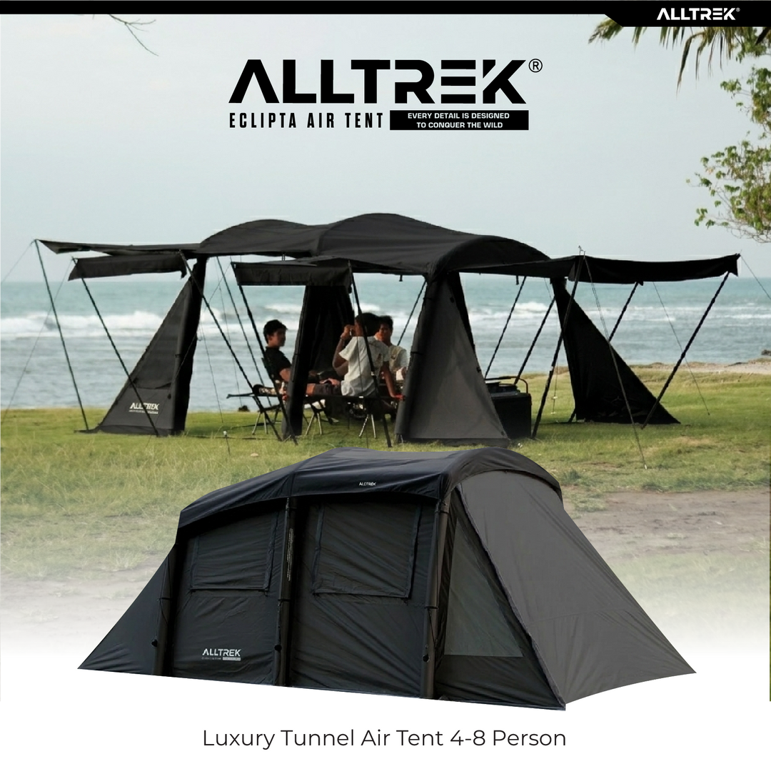 ALLTREK Tenda Camping ECLIPTA AIR BLACK Inflatable Air Tent Tunnel