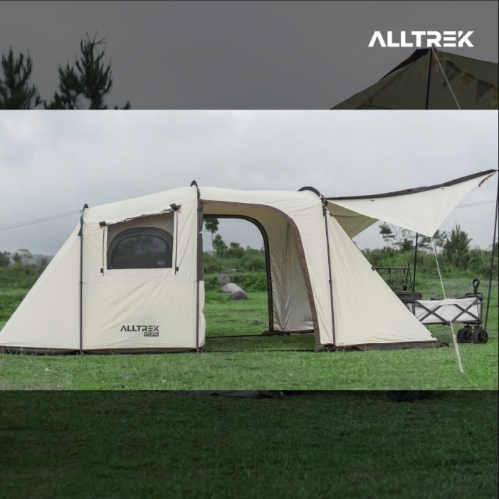 ALLTREK Tenda Camping ECLIPTA Tunnel 4P Double Layer Waterproof Tent