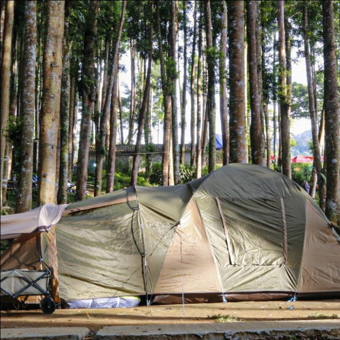 ALLTREK Tenda Camping ELVO Outdoor 1 Bedroom 1 Guest Room 5-8 Orang