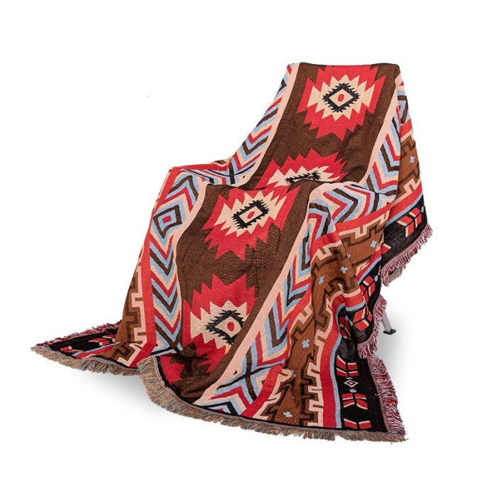 ALLTREK Selimut Tidur ETHNIC Camping Blanket - Red