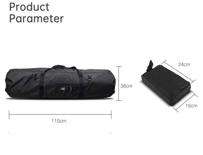 ALLTREK กระเป๋าอเนกประสงค์พับได้แบบพกพาเต็นท์กันน้ำกลางแจ้ง - S