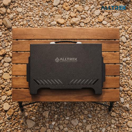 ALLTREK Folding Grill Table BBQ Camping Outdoor Stainless Steel