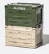 กล่องเก็บของแบบพับได้ ALLTREK 50 ลิตรสำหรับการตั้งแคมป์กลางแจ้ง