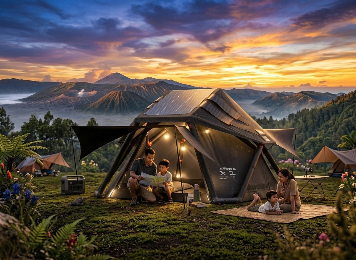 PREORDER 30 Hari - ALLTREK Tenda Angin AERRA-X1 Tenda Camping Inflatable Air Tent